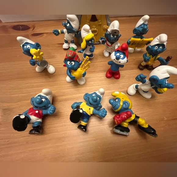 Vintage Smurf set made in Germany - Picture 3 of 6